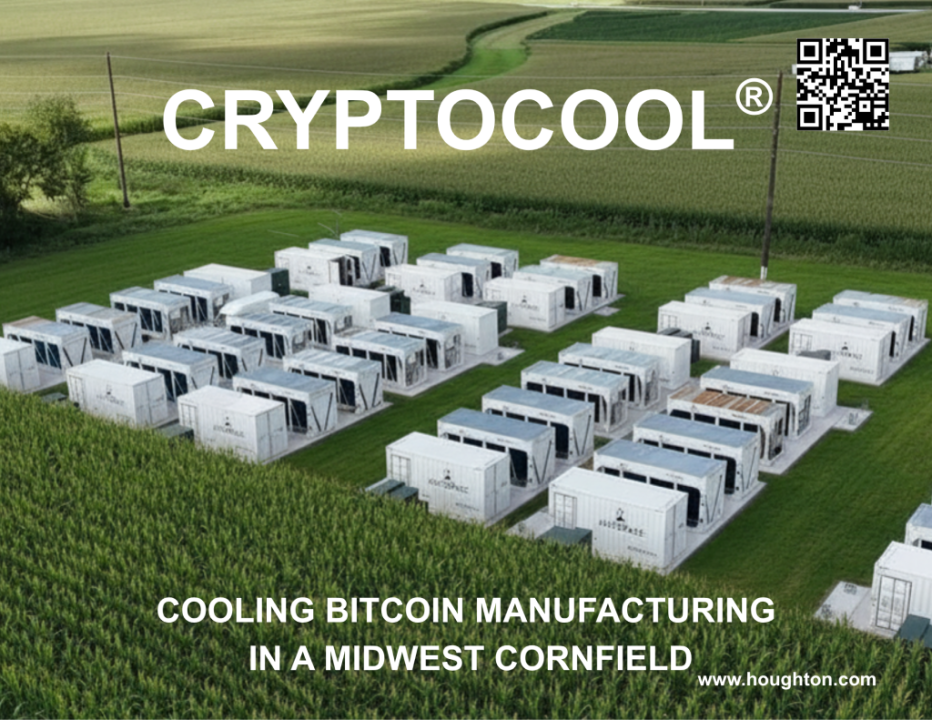 Crypto mining facility in Iowa cornfield